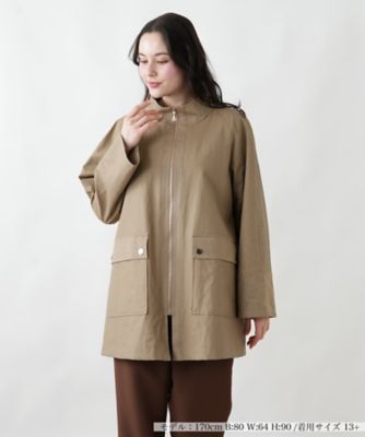 ＜Leilian plus house (Women/大きいサイズ)＞コート【ＲＯＣＨＡＳ　Ｐｒｅｍｉｅｒｅ】