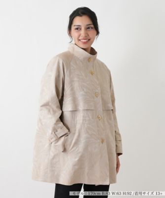 ＜Leilian plus house (Women/大きいサイズ)＞コート【ＲＯＣＨＡＳ　Ｐｒｅｍｉｅｒｅ】【ＢＡＬＬＩ】