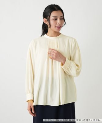 ＜Leilian plus house (Women/大きいサイズ)＞ブラウス【ＲＯＣＨＡＳ　Ｐｒｅｍｉｅｒｅ】