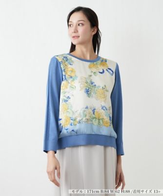 ＜Leilian plus house (Women/大きいサイズ)＞セーター【ＲＯＣＨＡＳ　Ｐｒｅｍｉｅｒｅ】