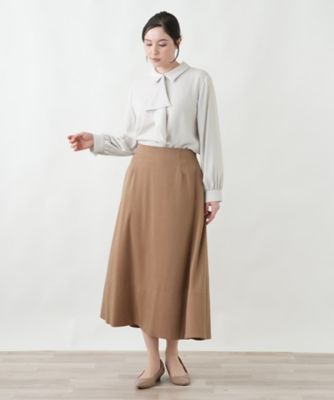 ボウタイ風ブラウス | Leilian plus house (Women/大きいサイズ