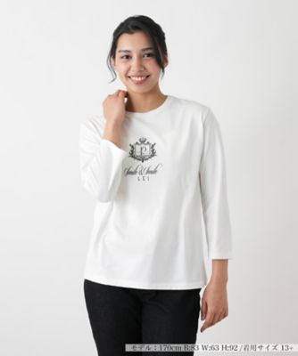 ＜Leilian plus house (Women/大きいサイズ)＞Ｔシャツ【プラス企画】