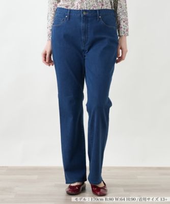 ＜Leilian plus house (Women/大きいサイズ)＞ジーンズ　Ｌ　ＪＥＡＮＳ