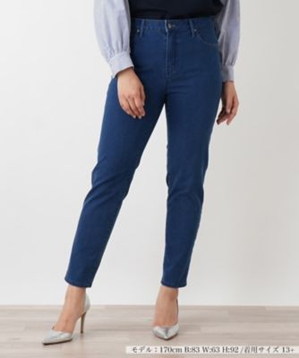 ＜Leilian plus house (Women/大きいサイズ)＞ジーンズ　Ｌ　ＪＥＡＮＳ