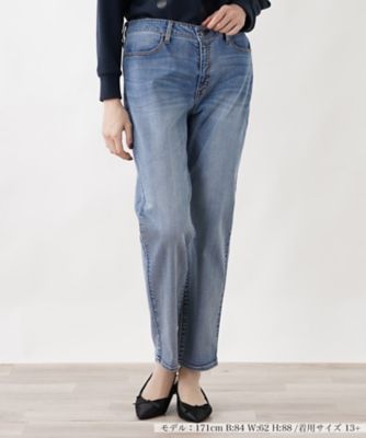 ＜Leilian plus house (Women/大きいサイズ)＞ジーンズ　Ｌ　ＪＥＡＮＳ