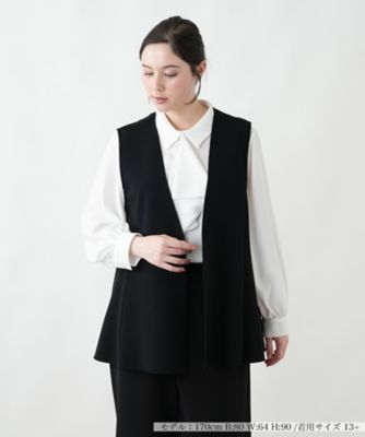 ＜Leilian plus house (Women/大きいサイズ)＞ベスト
