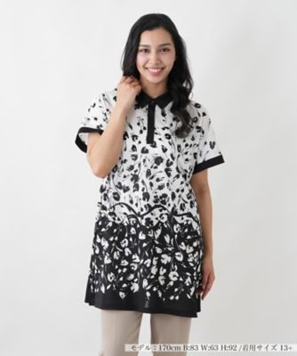 ＜Leilian plus house (Women/大きいサイズ)＞ポロシャツ【プラス企画】