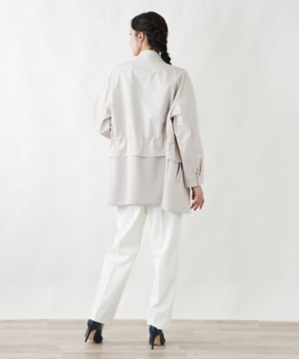 レリアンMUSE ROCHAS⭐︎ スプリングコート　アイボリー　11号 コート【MUSE BY ROCHAS Premiere】 | Leilian