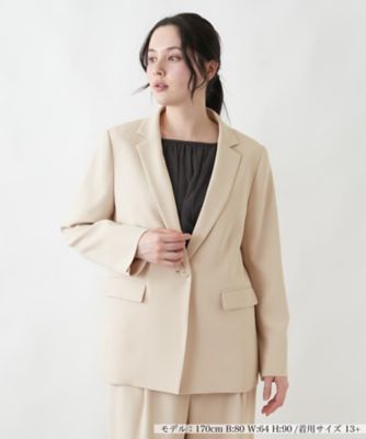 ＜Leilian plus house (Women/大きいサイズ)＞ブレザー【ＢＯＵＲＧＥ】
