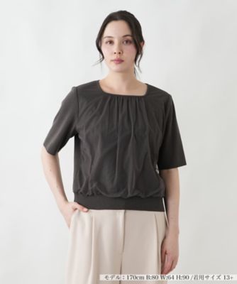 ＜Leilian plus house (Women/大きいサイズ)＞セーター【ＢＯＵＲＧＥ】