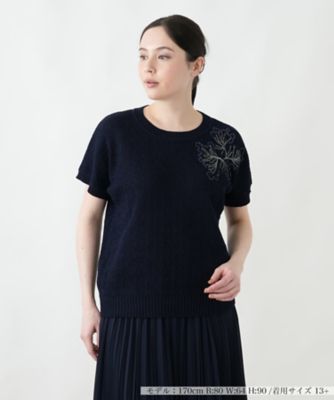 ＜Leilian plus house (Women/大きいサイズ)＞セーター【ＣＯＲＳＩＮＩ　＆　ＰＲＯＴＩ】