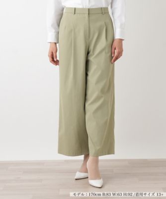 ＜Leilian plus house (Women/大きいサイズ)＞パンツ【Ｌｅｉｌｉａｎ　ＷＨＩＴＥ　ＬＡＢＥＬ】