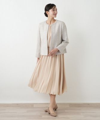 ファンシーツイードジャケット【26年1月カタログ】 | Leilian plus