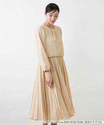 ＜Leilian plus house (Women/大きいサイズ)＞ワンピース【２６年１月カタログ】