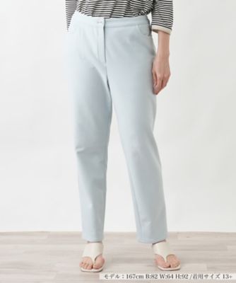 ＜Leilian plus house (Women/大きいサイズ)＞カジュアルパンツ【Ｌｅｉｌｉａｎ　ＷＨＩＴＥ　ＬＡＢＥＬ】