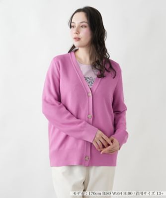 【店頭人気】カーディガン【Ｌｅｉｌｉａｎ　ＷＨＩＴＥ　ＬＡＢＥＬ】