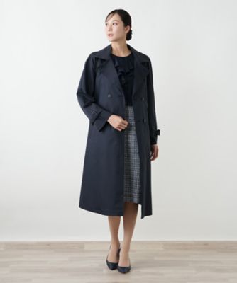 BPQC ネイビー トレンチコート(三越伊勢丹)日本製 BPQC ネイビー トレンチコート(三越伊勢丹)日本製 メンズのトレンチ