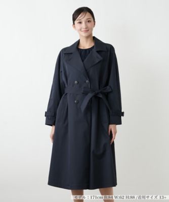 近年✨極美品✨大きいサイズ レリアン 13+ 中綿ライナー付きトレンチコート 近年✨極美品✨大きいサイズ レリアン 13+ 中綿ライナー付きトレンチ