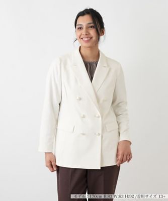 ＜Leilian plus house (Women/大きいサイズ)＞ブレザー【ＮＥＭＩＫＡ】