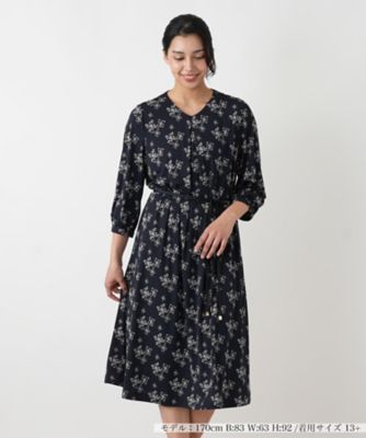 ＜Leilian plus house (Women/大きいサイズ)＞ワンピース【ＲＯＣＨＡＳ　Ｐｒｅｍｉｅｒｅ】