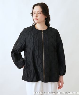 ＜Leilian plus house (Women/大きいサイズ)＞ジャケット【ＲＯＣＨＡＳ　Ｐｒｅｍｉｅｒｅ】