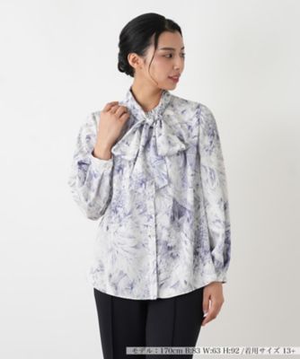 ＜Leilian plus house (Women/大きいサイズ)＞ブラウス【ＲＯＣＨＡＳ　Ｐｒｅｍｉｅｒｅ】