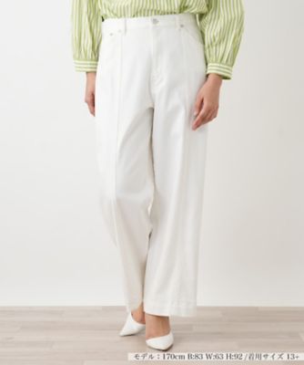 ＜Leilian plus house (Women/大きいサイズ)＞パンツ【ＲＯＣＨＡＳ　Ｐｒｅｍｉｅｒｅ】