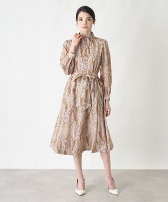 ＜Leilian plus house (Women/大きいサイズ)＞洗えるワンピース【ＲＯＣＨＡＳ　Ｐｒｅｍｉｅｒｅ】