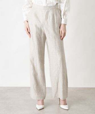 ＜Leilian plus house (Women/大きいサイズ)＞ワイドパンツ【ＲＯＣＨＡＳ　Ｐｒｅｍｉｅｒｅ】