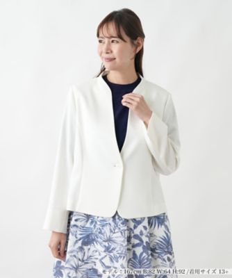 ＜Leilian plus house (Women/大きいサイズ)＞ジャカードジャケット【セレモニー】【２６年３月カタログ】