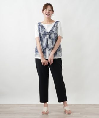 ブラウスアンサンブル【Leilian WHITE LABEL