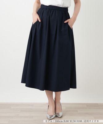 ＜Leilian plus house (Women/大きいサイズ)＞洗えるはっ水加工スカート【２０２６＿４月カタログ】