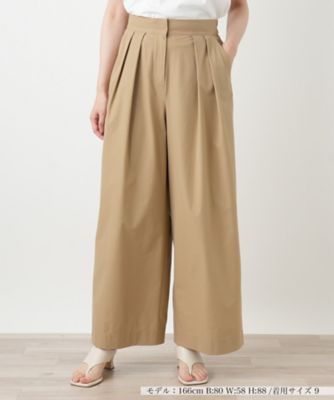 ＜Leilian plus house (Women/大きいサイズ)＞洗えるはっ水加工パンツ【２０２６＿４月カタログ】