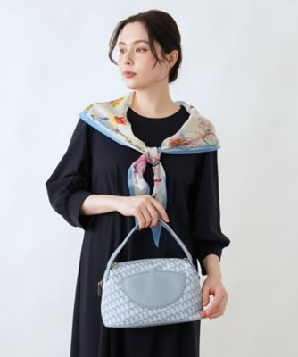 ジオメトリック柄ドームショルダーバッグ【VISONA】 | Leilian