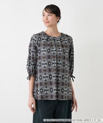 Leilian plus house (Women/大きいサイズ)/レリアン　プラスハウス ブラウス【プラス企画】