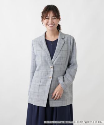 ＜Leilian plus house (Women/大きいサイズ)＞ブレザー【ＲＯＣＨＡＳ　Ｐｒｅｍｉｅｒｅ】
