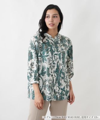 ＜Leilian plus house (Women/大きいサイズ)＞羽織ブラウス【ＲＯＣＨＡＳ　Ｐｒｅｍｉｅｒｅ】
