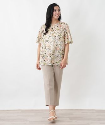 新品 レリアン Leilian ブラウス 15+ 日本製 大きいサイズ ブラウス | Leilian plus house (Women/大きいサイズ)/レリアン プラス
