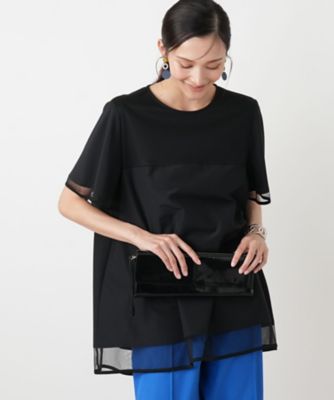 シアーレイヤードチュニックプルオーバー【プラス企画】 | Leilian