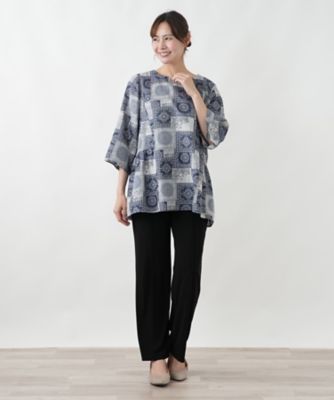 ストレッチパンツ【プラス企画】 | Leilian plus house (Women/大きい