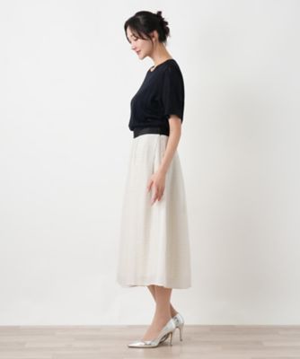 大きいサイズ　レリアン スカート　ヒョウ柄　13号プラス　総ゴム Aletta vita スカート 30代 40代 大人 体型カバー ヒョウ柄 Iライン