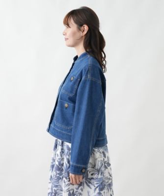 店頭人気】デニムジャケット【L JEANS】 | Leilian plus house