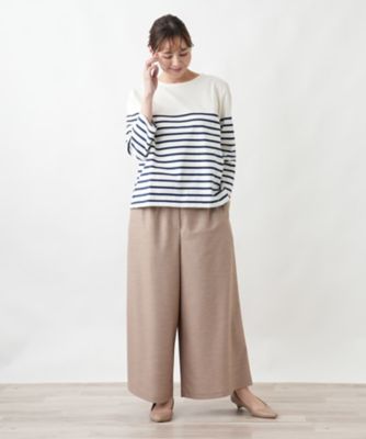 新品 Le minor LIDIA フレンチスリーブ ワイド カットソー 黒白 159656108_o1.jpg?