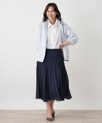 ＜Leilian plus house (Women/大きいサイズ)＞プリーツスカート【セレモニー】