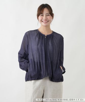＜Leilian plus house (Women/大きいサイズ)＞パワーネットブルゾン