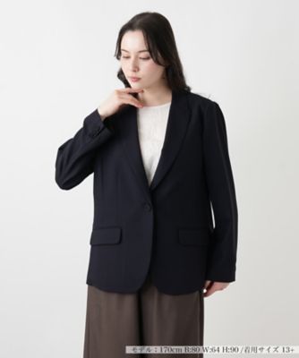 ＜Leilian plus house (Women/大きいサイズ)＞ブレザー【ＢＯＵＲＧＥ】