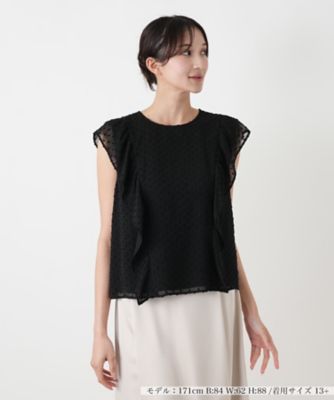 ＜Leilian plus house (Women/大きいサイズ)＞ブラウス【ＢＯＵＲＧＥ】