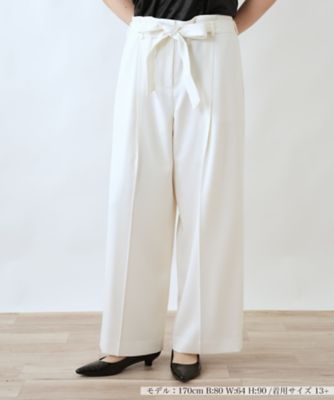 ＜Leilian plus house (Women/大きいサイズ)＞パンツ【ＢＯＵＲＧＥ】