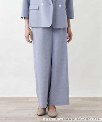 ＜Leilian plus house (Women/大きいサイズ)＞パンツ【ＢＯＵＲＧＥ】