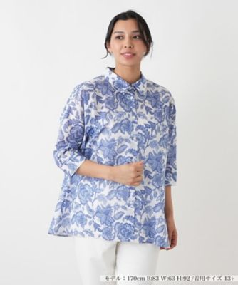 ＜Leilian plus house (Women/大きいサイズ)＞ドルマンスリーブブラウス【２６年３月カタログ】